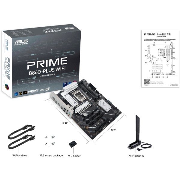 Фото - Материнская плата Asus PRIME B860-PLUS WIFI