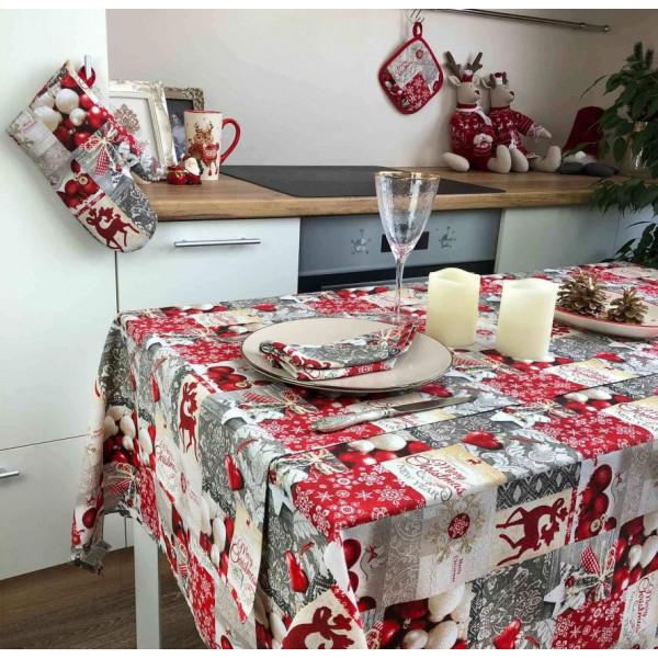Фото - Скатертина прямокутна Прованс 120х136 "Holiday" (022912)