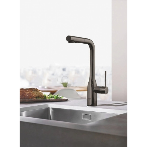 Фото - Смеситель кухонный Grohe Essence Графит (30270A00)