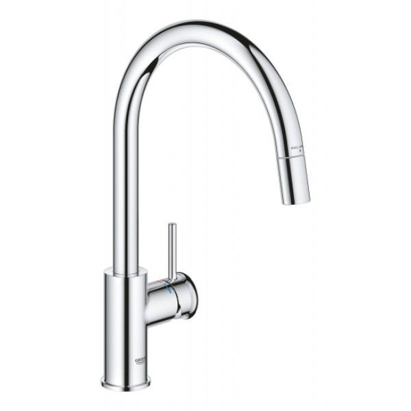 Фото - Кухонний змішувач Grohe BauClassic Хром (30573000)