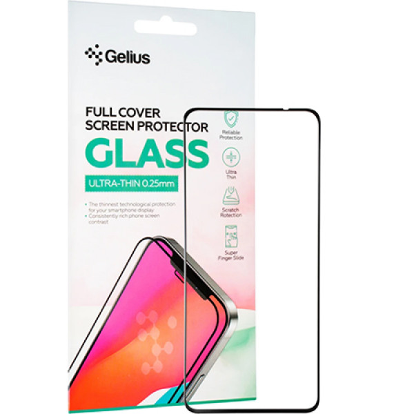 Фото - Защитное стекло для смартфона Gelius Full Cover Ultra-Thin 0.25mm for Samsung A525/A52 Black (88713)