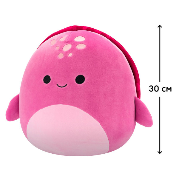 Фото - Мягкая игрушка SQUISHMALLOWS ЧЕРЕПАХА ТУДОР 30 см  (SQCR06621)
