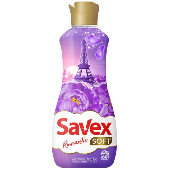 Фото - Ополіскувач для білизни SAVEX Soft 1,5 л Romantic (3800024048975)