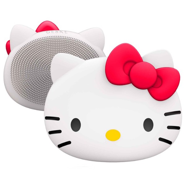Фото - Щітка для чищення обличчя GESKE Facial Brush З в 1 by Hello Kitty пудровий (HK000016ST01)