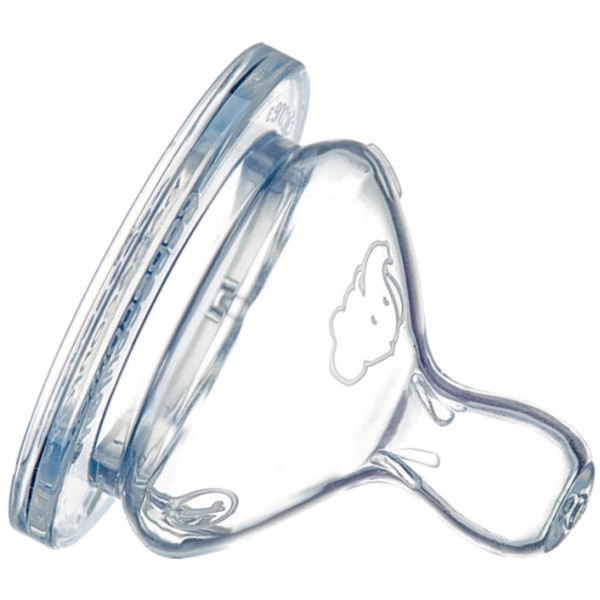 Фото - Великий потік соска дитяча силіконова Bebe Confort Emotion 2 шт. розмір S3