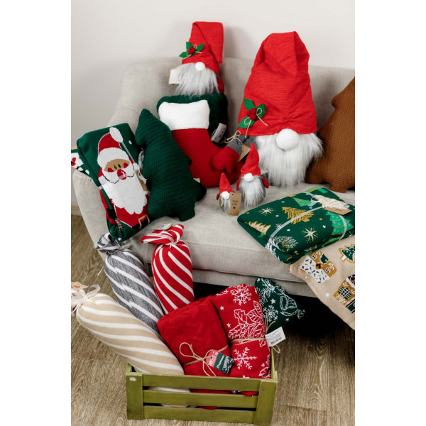 Фото - Подушка декоративна Прованс Ялинка зелена 38 см (033050)