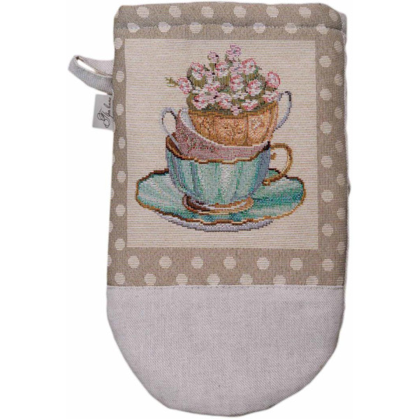 Фото - Прихватка-рукавиця Прованс гобеленова Чарівність 32х16 см (044156)