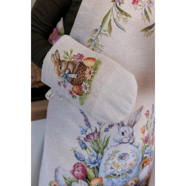 Фото - Прихватка-рукавиця Прованс Великодня Суцвіття 32х16 см (044162)