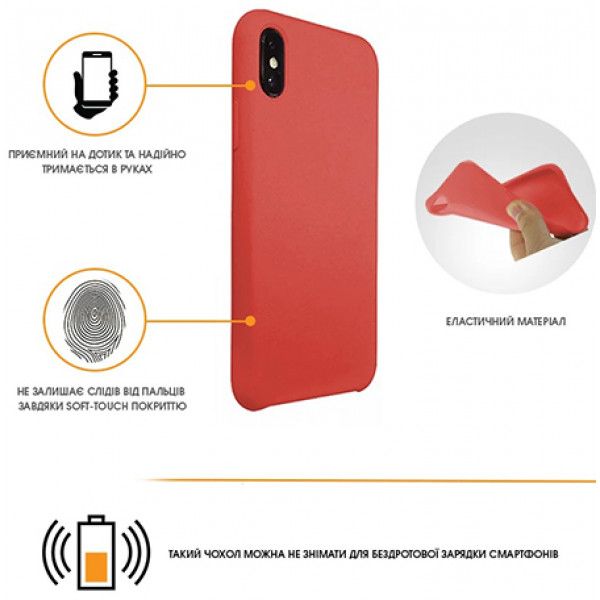 Фото - Чехол для смартфона Intaleo Velvet for Samsung A6 A600 Red (1283126485022)