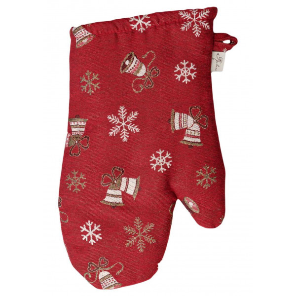 Фото - Набор прихваток Прованс Колокольчики на красном 32х20 см (038517)