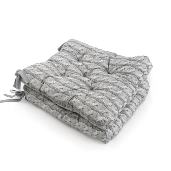 Фото - Подушка для стула Руно 337.52_Grey Braid