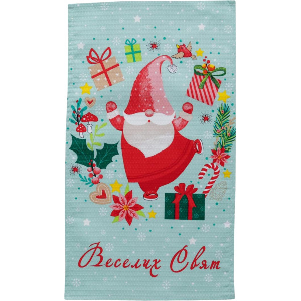 Фото - Полотенце кухонное Прованс вафельное Санта 33х60 см (038620)