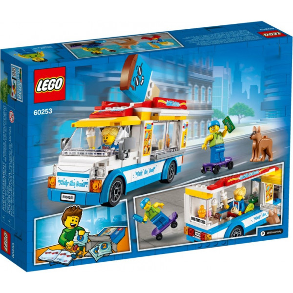 Фото - Конструктор LEGO City Грузовик мороженщика (60253)