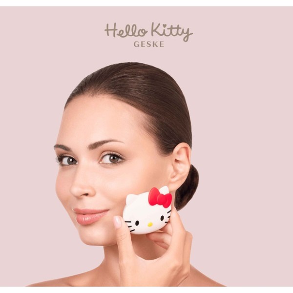 Фото - Щітка для чищення обличчя GESKE Facial Brush З в 1 by Hello Kitty пудровий (HK000016ST01)