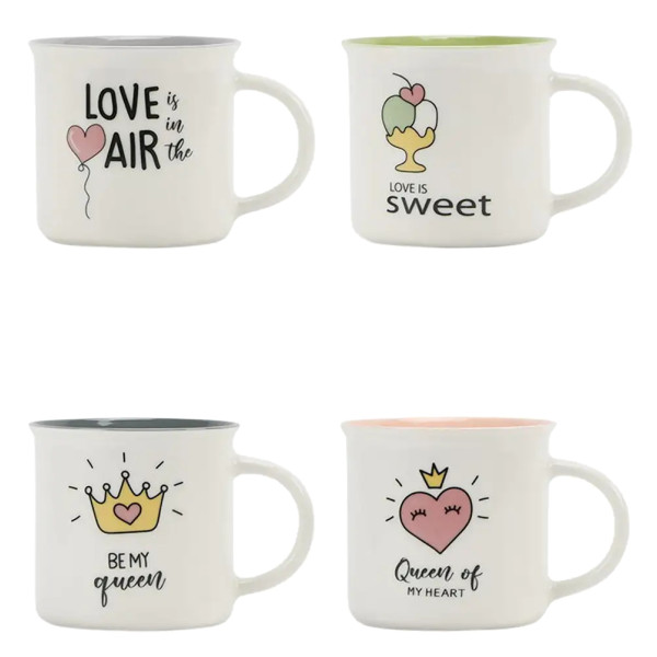 Фото - Чашка Vittora Щасливий ранок 350 мл в асортименті (VT-C-100350)