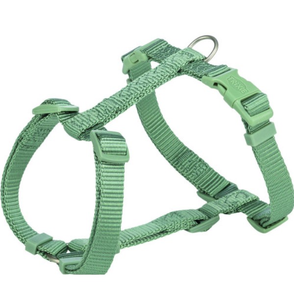 Фото - Шлея для собак Trixie Premium H-harness L 60–87 см 25 мм светло-зеленая (4053032673083)