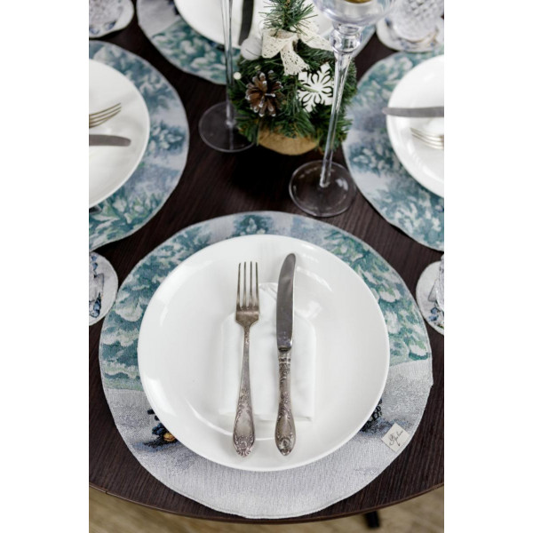 Фото - Серветка для сервірування Прованс Казкові гноми 35 см (038429)