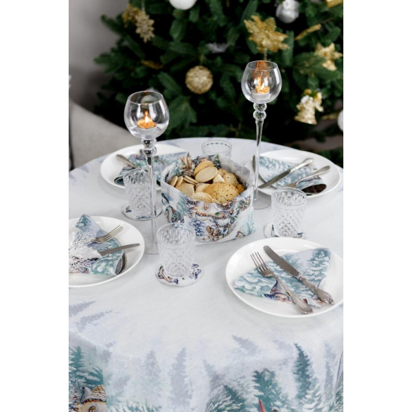 Фото - Серветка для сервірування Прованс Казкові гноми 35 см (038429)