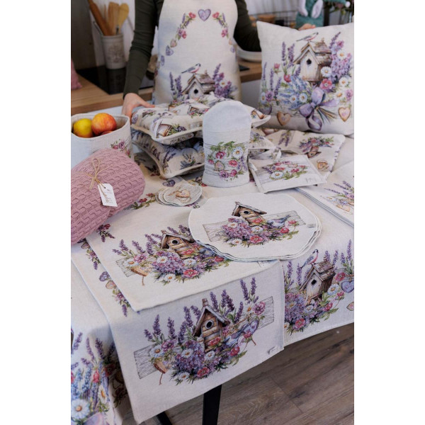 Фото - Салфетка для сервировки Прованс Лавандовый садик 35 см (044186)