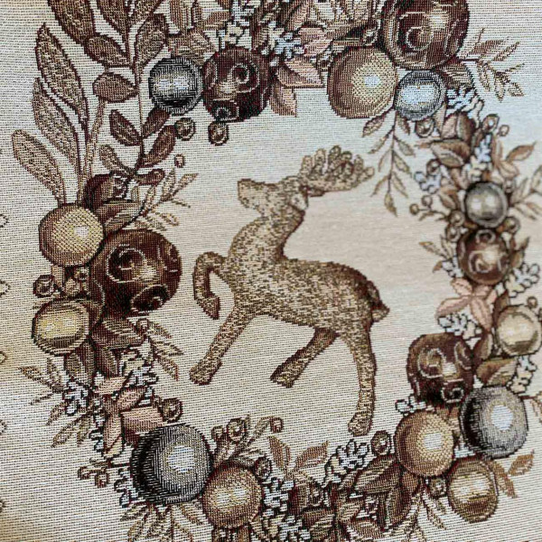 Фото - Скатертина раннер Прованс Золоті свята 40х140 (016186)