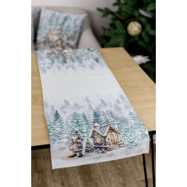 Фото - Скатерть раннер Прованс Сказочные гномы 35х100 см (038431)