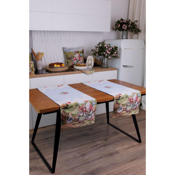 Фото - Скатерть раннер Прованс Пасхальная гобеленовая Настроение 40х140 см (044144)