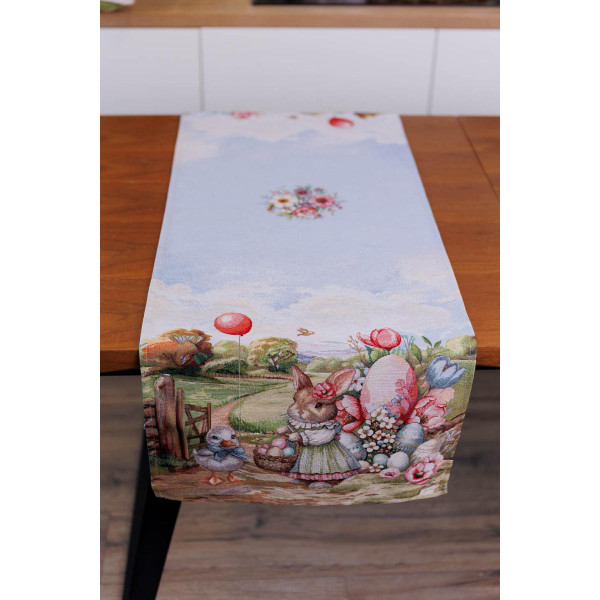 Фото - Скатерть раннер Прованс Пасхальная гобеленовая Настроение 40х140 см (044144)