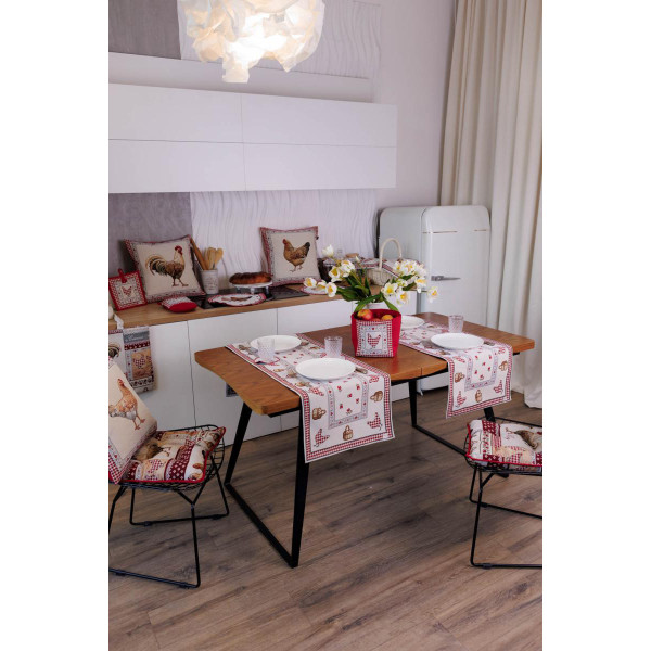 Фото - Скатертина раннер Прованс Гобеленова Добробут 40х140 см (044150)