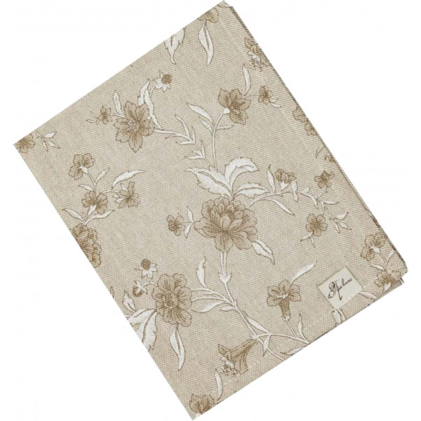 Фото - Серветка для сервірування Прованс набір Квіти бежеві 35х45 см (035081)