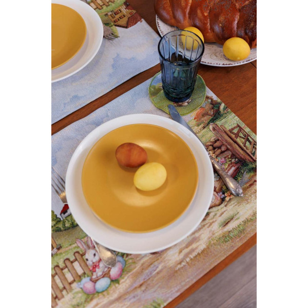 Фото - Салфетка для сервировки Прованс Пасхальная гобеленовая Настроение 35х45 см (044146)