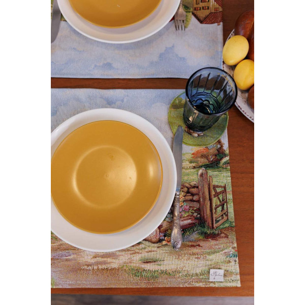 Фото - Салфетка для сервировки Прованс Пасхальная гобеленовая Настроение 35х45 см (044146)