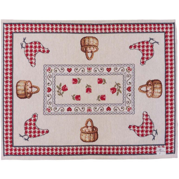 Фото - Серветка для сервірування Прованс Гобеленова Добробут 35х45 см (044152)