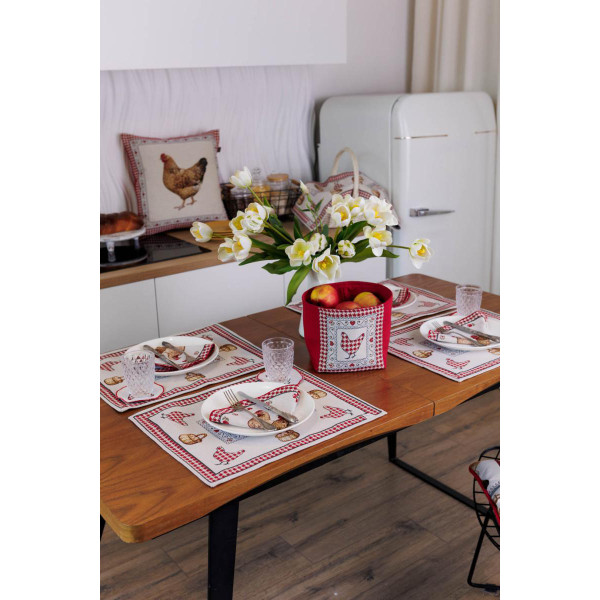 Фото - Серветка для сервірування Прованс Гобеленова Добробут 35х45 см (044152)