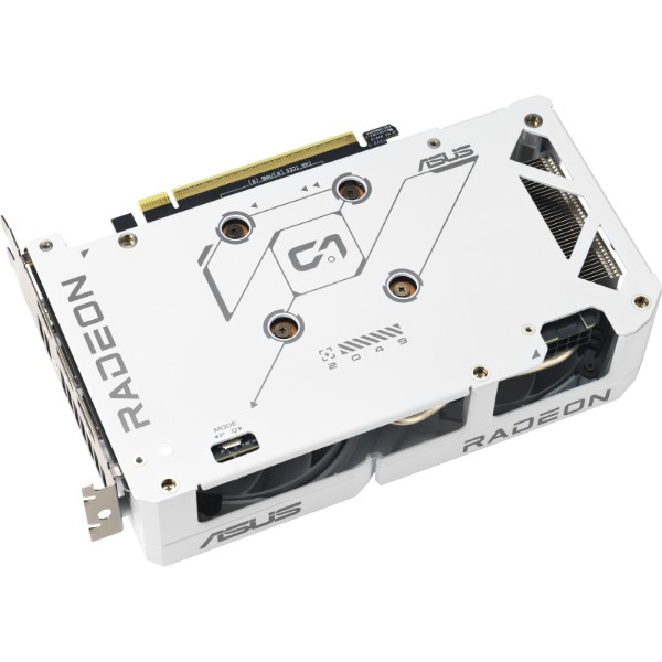 Фото - Відеокарта Asus Radeon RX 9060 XT 16GB GDDR6 OC (DUAL-RX9060XT-16G-WHITE)