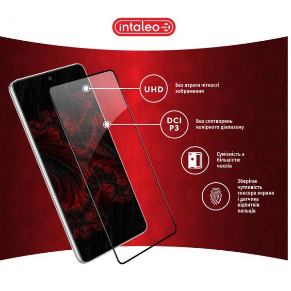 Фото - Защитное стекло для смартфона Intaleo Full Glue for Samsung A73 5G (1283126522536)