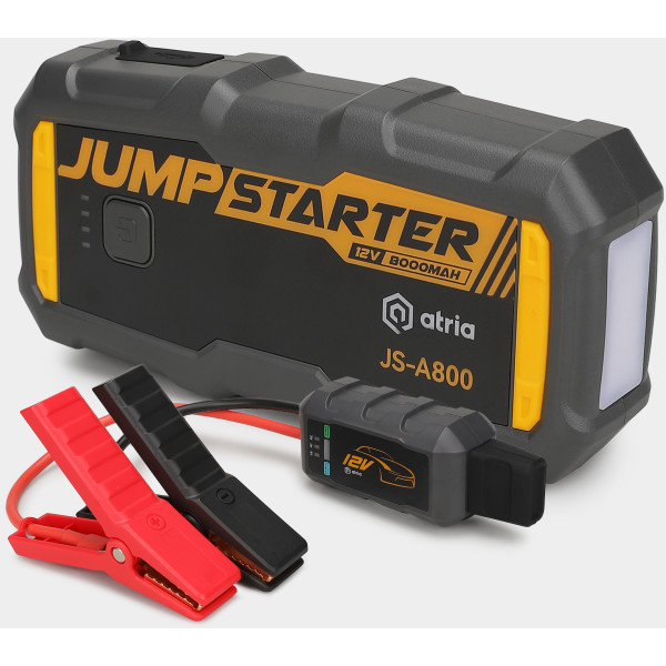 Фото - Пускозарядний пристрій ATRIA 800A/8000mAh QC18W (JS-A800)