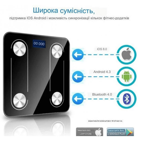 Фото - Смарт-ваги підлогові Scale one TZC005