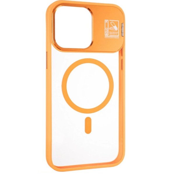 Фото - Чехол для смартфона Gelius Yoga Case Camera stand MagSafe for iPhone 14 Flame Orange (98597)