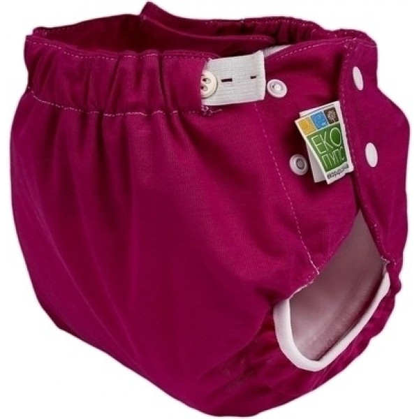 Фото - Підгузок багаторазовий ЕКО ПУПС Active Premium 12-17 (76-87), з вкладишем Abso Maxi (Фуксія) (ТП3ВК4-4ф)