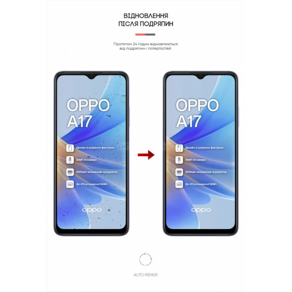 Фото - Захисна плівка для смартфону Armorstandart Matte for OPPO A17 4G/A17k 4G (ARM64836)