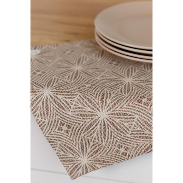 Фото - Серветка для сервірування Прованс Кориця 40х40 см (041123)