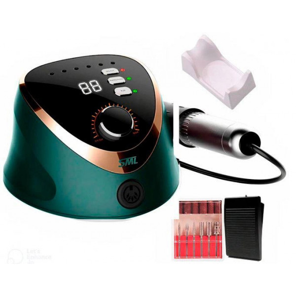 Фото - Манікюрний набір апаратний SML Nail Sander M12 Green