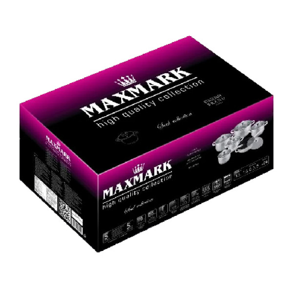 Фото - Уцінка - Набір посуду Maxmark MK-3712А 12 шт.