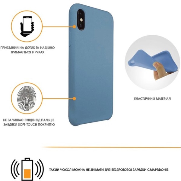 Фото - Чехол для смартфона Intaleo Velvet for Samsung A6+ A605 Blue (1283126485060)