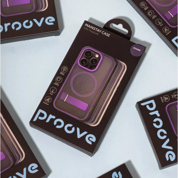 Фото - Чохол для смартфону Proove Mainstay Case with Magnetic Ring iPhone 13 Pro Gray (PCMCIP13P005)