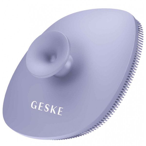 Фото - Щітка для чищення обличчя GESKE Facial Brush 4 в 1 фіолетовий з тримачем (GK000038PL01)