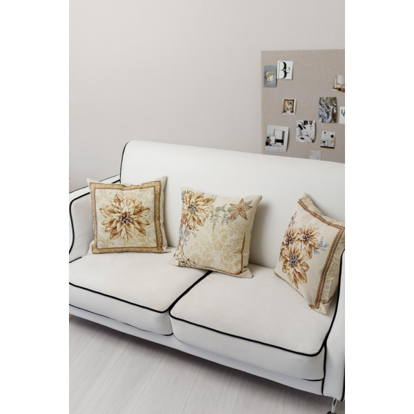 Фото - Наволочка Прованс Три квітки 45х45 см (036960)