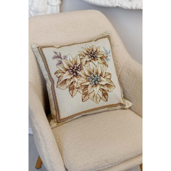 Фото - Наволочка Прованс Три квітки 45х45 см (036960)