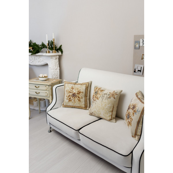 Фото - Наволочка Прованс Три квітки 45х45 см (036960)