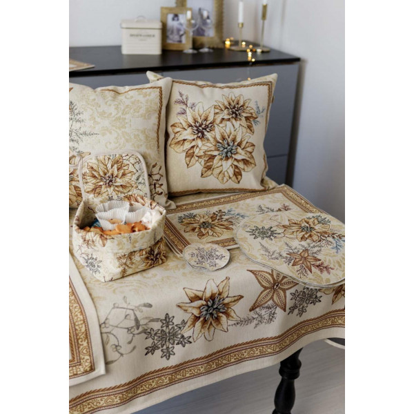 Фото - Наволочка Прованс Три квітки 45х45 см (036960)